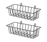 Moreeulsi 2Piece Cage Hay Holder, Metal Cage Food Supplies Storage Racks, Hanging Hay Racks Bunny Hay Holder, Hay Feeding Station, Cage Hay Feeder Rack, Cage Hay Feeder For Small Animals, 23x10x7.5cm