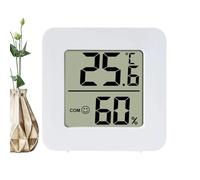 Moreeulsi 4.5cm Digital Room Hygrometer Thermometer, Indoor Hygrometer Temperature Monitor Humidity Meter, Indoor Temperature And Humidity Monitor, M-ini Accurate Thermometer For Nursery Room