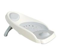 Moreeulsi 50x18x28cm Ergonomic Kids Bath Support, Non-Slip Soft Support Kids Shower Chair, 0-6 Months Kids Bath Seat, Easy Rinse Bather Kids Shower Chair, Baby Bath Seat with Thermometer