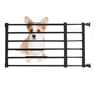 Moreeulsi 55.88-100cm Retractable Wide Child Safety Low Pet Gates, Protective Dog Gate Retractable Fence, Extendable Safety Dog Gate, Small Dog Door With Flexible And Adjustable