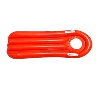 Moreeulsi Body Boards for Beach | Portable Red Inflatable Float Hammock - Red Inflatable Surf Body Board with Easy-Grip Handles, Floating Couch Inflatable Rafts for Kids