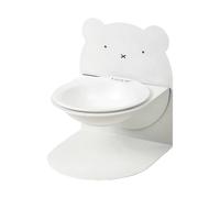 Moreeulsi Cat Bowl, Slow Down Eating Cat Food Dish, Animals Ceramic Dish, Height-Adjustable Meal Holder for Indoor Outdoor Puppy Kitten Healthy Eating Diet