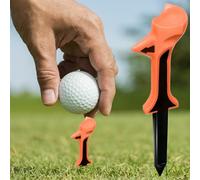 Moreeulsi Course Golf Tee | 10 Degree Tilted Golfing Tees,Ball Sport Equipment Long Distance Supplies for Daily Practice Training Lesson Beginners Professionals