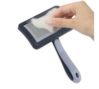 Moreeulsi Dog Grooming Brush,Shedding Brush Dog Hair Remover | Massaging Undercoat Tool, Pet Comb Grooming Supplies for Long and Short Haired Pets, Removes Loose Dirt