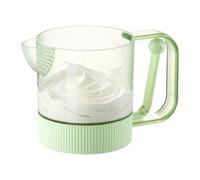 Moreeulsi Egg Stir Cup,Semi-automatic Hand Press Egg Beater Cup,Cooking Food Mixer Container | for Baking Restaurant Home Gathering Dining Room Cafe