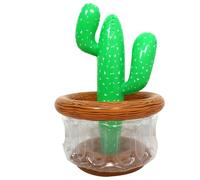 Moreeulsi Inflatable Drink Cooler | Pool Cactus-Shaped Ice Bucket | Sombrero Hat Design Ice Bucket for Refreshing Fun, Summer Swimming Pool Supplies