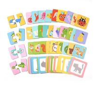 Moreeulsi Matching Game - Matching Puzzles Games - Educational Activities Sorting Toy for Classroom Kindergarten Travel Preschool Kids Ages 3+ Girls