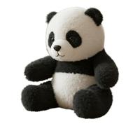 Moreeulsi Panda Soft Toy, 18x18x25cm Panda Plush Toy, Pandas Stuffed Animal, Realistic Pandas Plush With Ultra-Soft And Hug-Like Design, Cute Stuffed Animal Model For Women Teens Adults Kids