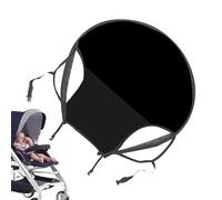 Moreeulsi Stroller Shade Extender - Dustproof Sun Protection Stroller Cover | Waterproof Baby Accessories for Outdoor Travel Jogging Hiking Park Shopping Picnic