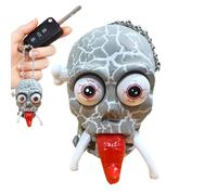 Moreeulsi Wind Up Skeletons Toy - Clockwork Skull Walking Prank Model Toy | Stress Relief Prank Model Pendant Supplies for Birthday Party Favor Desk Decoration