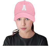 Morefaz Baseball Cap Pink Boy Girl Children A-Z Letter Summer Sun Hat Protection Child Kids Hat Sport MFAZ Ltd