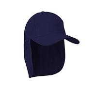 Morefaz Junior Legionnaire Style Baseball Cap Boy Girl Children Summer Sun Hat Protection Child Kids Hat Sport MFAZ Ltd (Nave)
