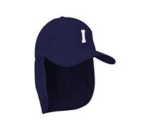 Morefaz Junior Legionnaire Style Baseball Cap Nave A-Z Letter Boy Girl Children Summer Sun Hat UV Protection Child Kids Sport MFAZ Ltd (I)