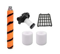 Moreffi Filter Kit + Nozzle Soft Roller Compatible with SHARK DuoClean HV390 HV391 HV392 HV394Q In and Out
