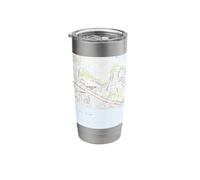 Morehead City NC Map (2016) Stainless Steel Insulated Tumbler