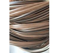 MoreiH Plastic Rattan Wicker Synthetic Rattan Weaving Material,Plastic Woven Wicker Repair Kit 500G, for Acapulco Chair Coffee Tables Pationiture Storage Baskets/I