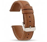 Moreira Havana Leather Watch Strap 14 mm - Made in Spain, Genuine Leather, Traditional Pin with Tool, Stainless Steel Buckle