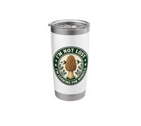 Morel Hunter Humor I'm Not Lost I'm Looking for Morels Stainless Steel Insulated Tumbler