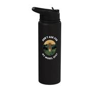 Morel Mushroom Foraging Don't Ask for My Morel Spot Stainless Steel Insulated Water Bottle