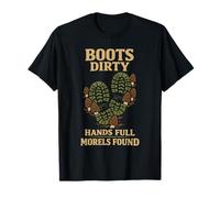 Morel Mushroom Hunter Wild Morel Mushroom Foraging T-Shirt