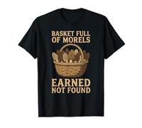 Morel Mushroom Hunter Wild Morel Mushroom Foraging T-Shirt