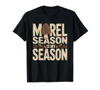 Morel Mushroom Season Vintage Retro Forager T-Shirt