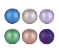 Morella Women's Angel Sound Ball Set Ø 16 mm 0.63" - 6 Balls in Gold, Bronze, Lilac, Green, Blue and Purple