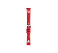Morellato A01D5331C47 Women's Easy Click Faux Leather Nappa Leather Bracelet, red, 18mm