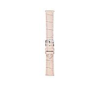 Morellato A01X5203480 Easy Click Collection Unisex Strap Genuine Calfskin Bubbles - Crocodile Print, pink, 24mm, strap