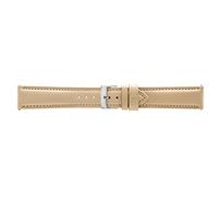 Morellato A01X5333D10 Men's Easy Click Munch Genuine Calf Leather Strap, beige, 14mm, Strap