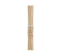 Morellato A01X5333D10 Men's Easy Click Munch Genuine Calf Leather Strap, beige, 16mm, Strap
