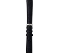 Morellato Bolle Leather X2269480019CR-18 mm - Unisex - Genuine Leather Black 18 mm