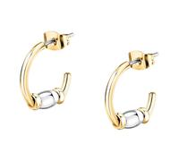Morellato Colori Summer Bead Two Tone Hoop Earrings 1.7cm