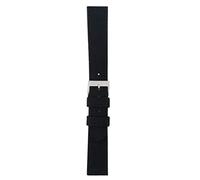 Morellato Cordura 2 Water-Resistant Fabric Watch Strap in Black, black, 24 mm, Strap.