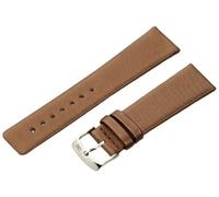 Morellato - Leather strap (10 mm), Black/White, strip