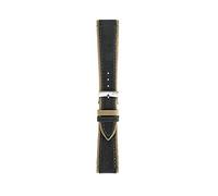 Morellato MANUFATTI Collection Vecellio Men's Strap, Real Nubuck Leather - A01X5332C38, grey, 20mm, Strap