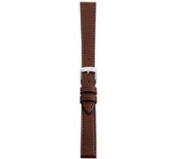 Morellato Point Grana Leather 0112419034CR-20 mm - Unisex - Calfskin Leather Brown 20 mm