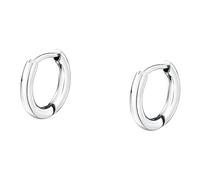 Morellato Women's Hoop Earrings in Steel, Creole Collection, Friend Gift - SAUP20