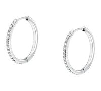 MORELLATO SAUP24 Women's Steel Crystal Hoop Earrings for Mom Gift