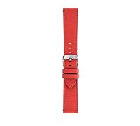 Morellato Sport Collection Men's Paragliding Genuine Calf Leather Strap A01X5394D14, red, 18mm, Strap