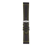 Morellato Unisex Sport Collection Trick Genuine Leather Rubber Effect Strap - Alligator Print - A01X4910B44