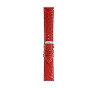 Morellato Unisex Watch Strap Sport Collection Fashion Skating Calf Leather A01X4761713, red, 22 mm, Bracelet