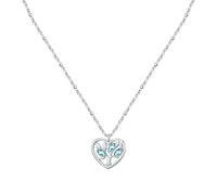 Morellato Vita Women's necklace Capsule Collection in Steel, Aquamarine - SAUD06