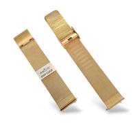Morellato Watch Strap Gold Stainless Steel Milanese Mesh 18 Mm