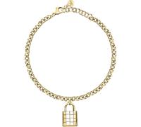MORELLATO Womens Bracelet ABBRACCIO SAUB17 Stainless Steel Golden Padlock