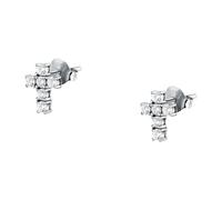 Morellato Women's Earrings in Recycled 925‰ Silver, TESORI Collection, Cross, Gift for Women