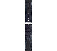 Morellato X5275187865CR-20 mm - Unisex - Silicone Black/Blue 20 mm