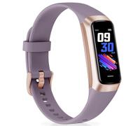 Moremore Fitness Tracker with 24/7Heart Rate, Blood Pressure, Sleep Tracking,Calorie (Orchid)