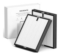 MORENTO Genuine Air Purifier Replacement Filter, True HEPA Filter Compatible with MR5866 for 99.97% Air Pollutants, Odor and Smoke, Original Version 2 Pack