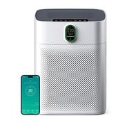 MORENTO Smart Air Purifier for home Large Rooms up to 1076 ft Wi-Fi and Alexa compatible PM2.5 Air Quality Display Auto Mode Quiet Mode 24dB HEPA